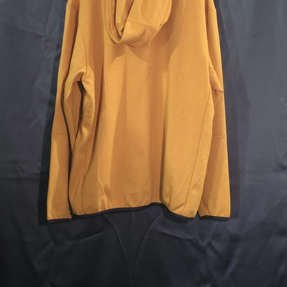Nike Tech Fleece Jacket Men's size 2XL Mustard Colored Hoodie Full Zip. New with - Picture 2 of 7
